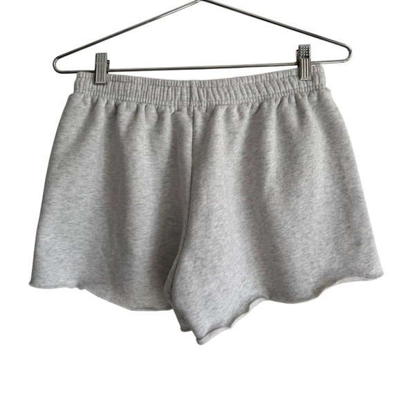 Mayfair Group Gray 'Empathy Always' Sweat Shorts, Size S/M - Picture 4 of 5